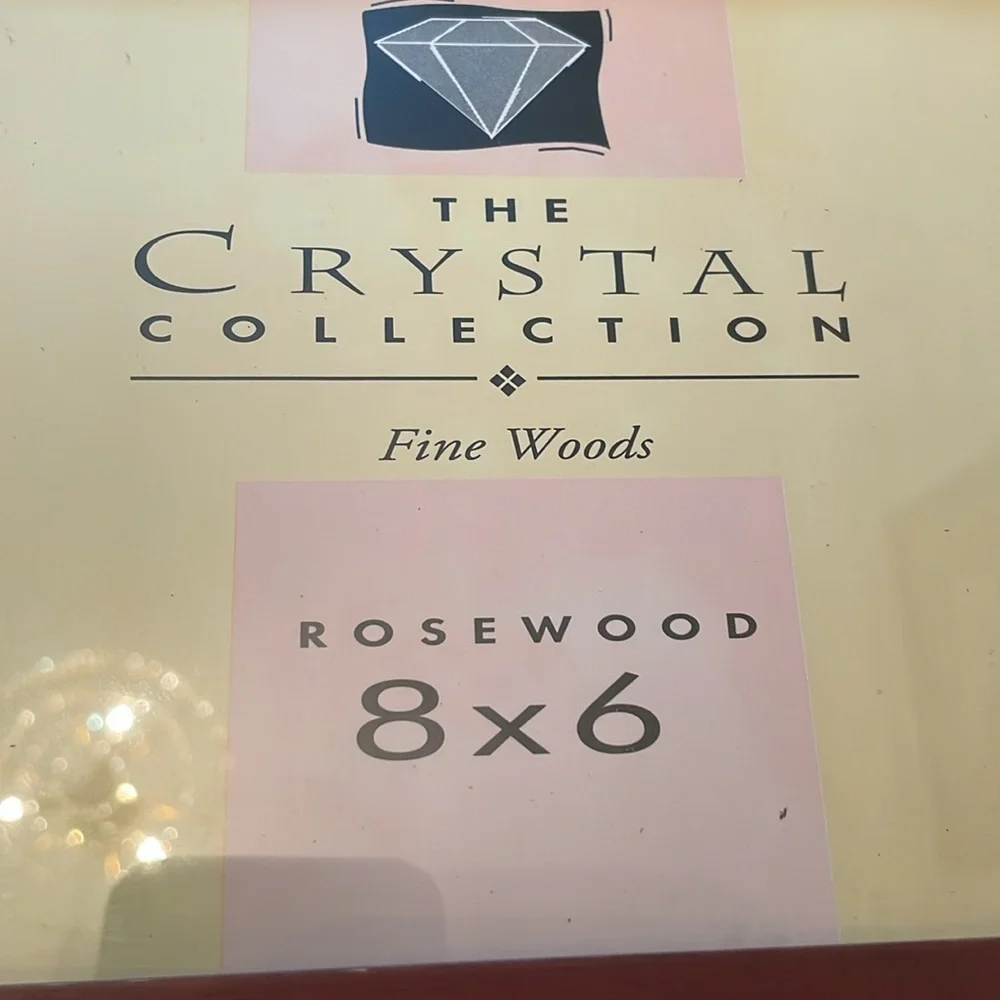 Rosewood Picture Frames 8 x 6 set of 3 Frames